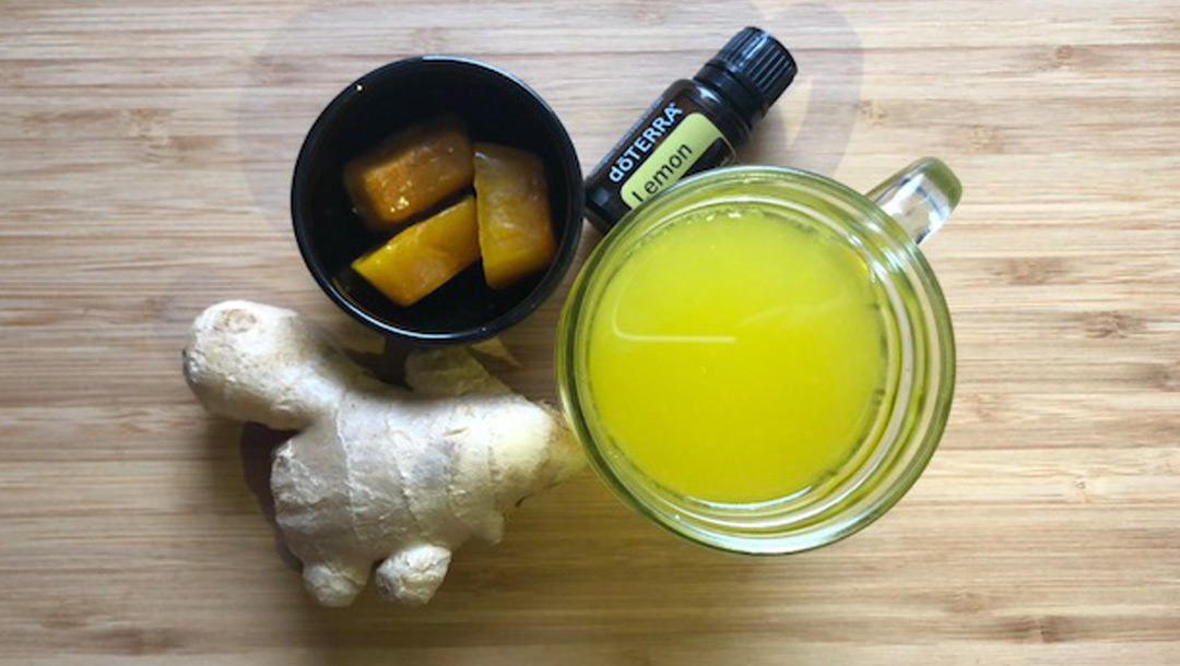 Image: Turmeric Ginger Lemon Morning Tonic